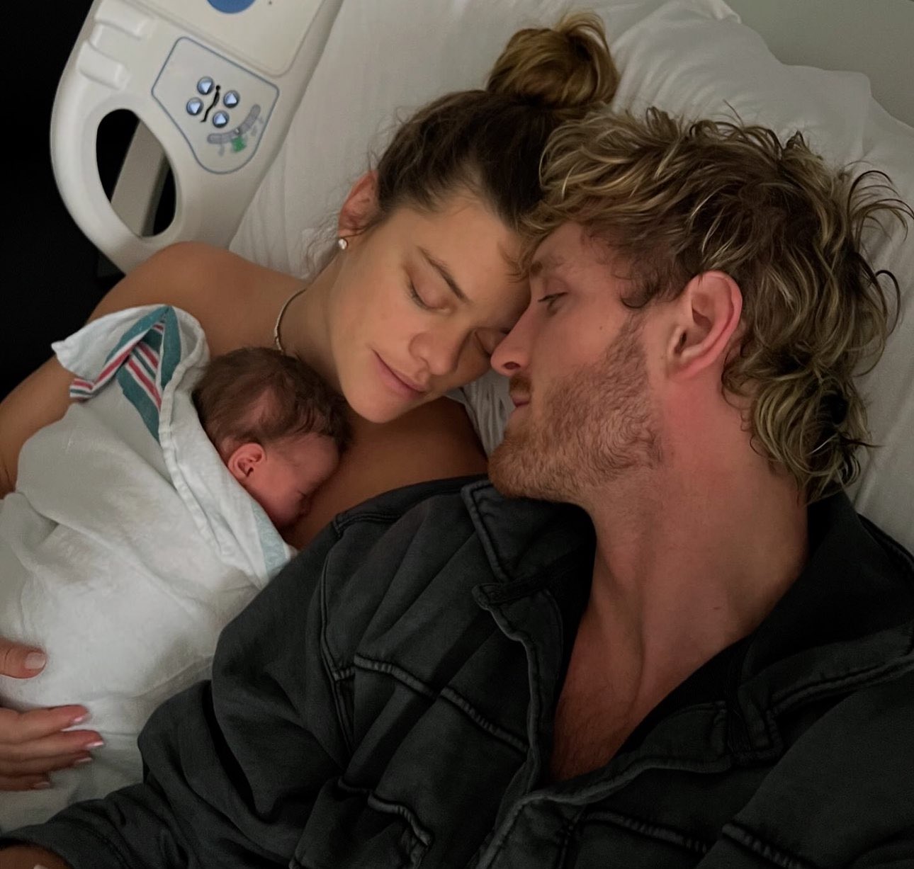 Logan Paul & Nina Agdal announce birth of first child