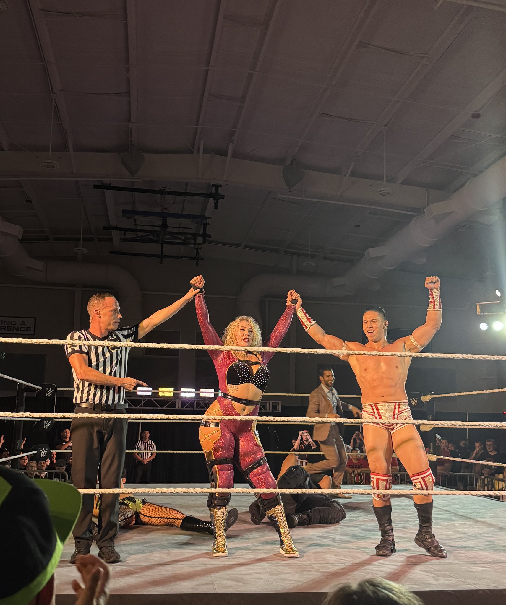 Nikkita Lyons returned from injury at tonight’s WWE NXT live event