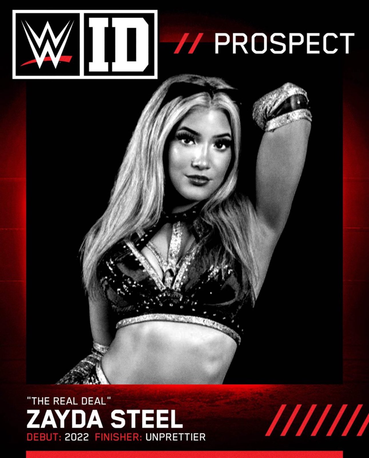 Zayda Steel : First Ever WWE ID Signing